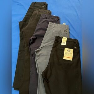 Dockers Men's Chinos - Black, Navy, Gray